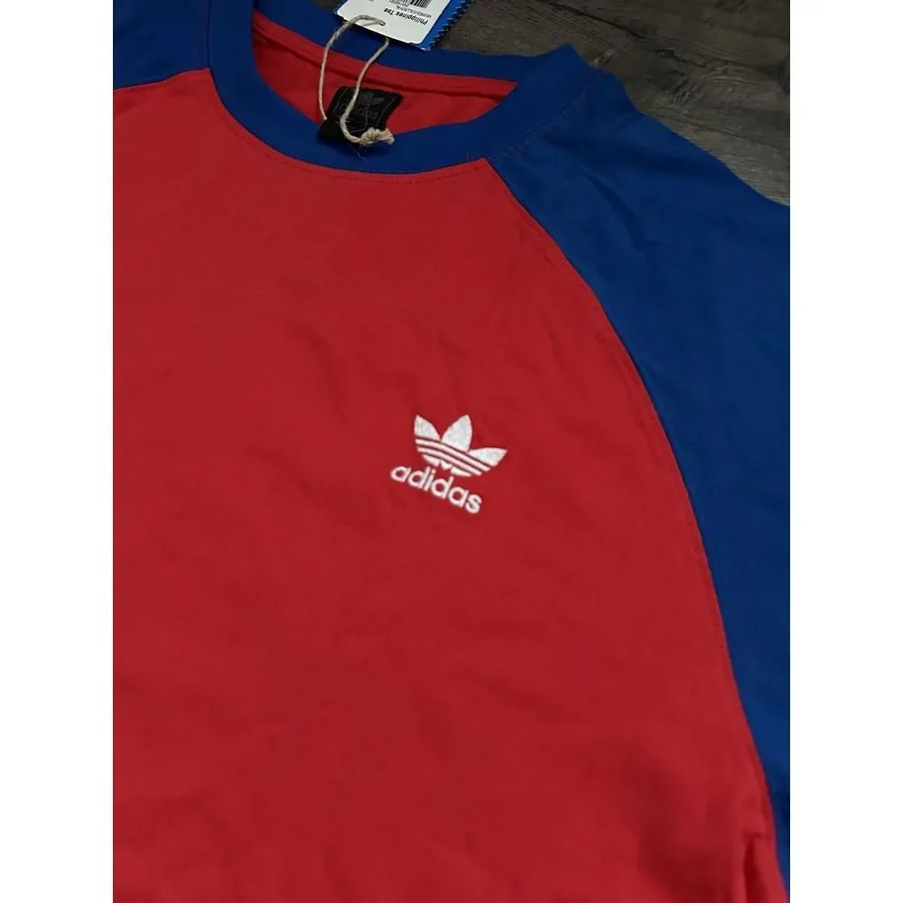 RARE‎ - Adidas ORIGINALS Philippines Red Blue Shirt Loose Fit Size XL